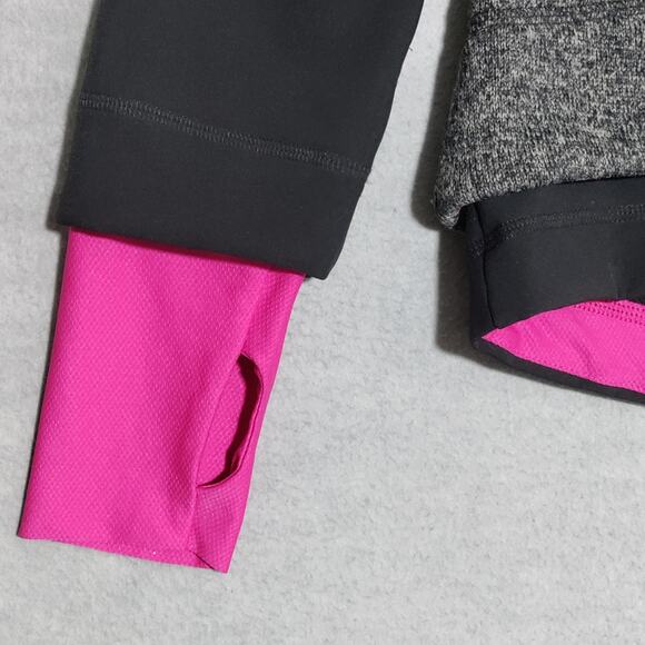 Sweaty Betty Fleece Knitted Jacket Size S Womens Full Zip Hooded Athletic - Picture 6 of 13